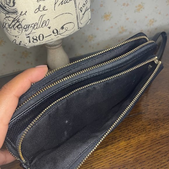 Coach Signature Brown Wristlet - Picture 8 of 12